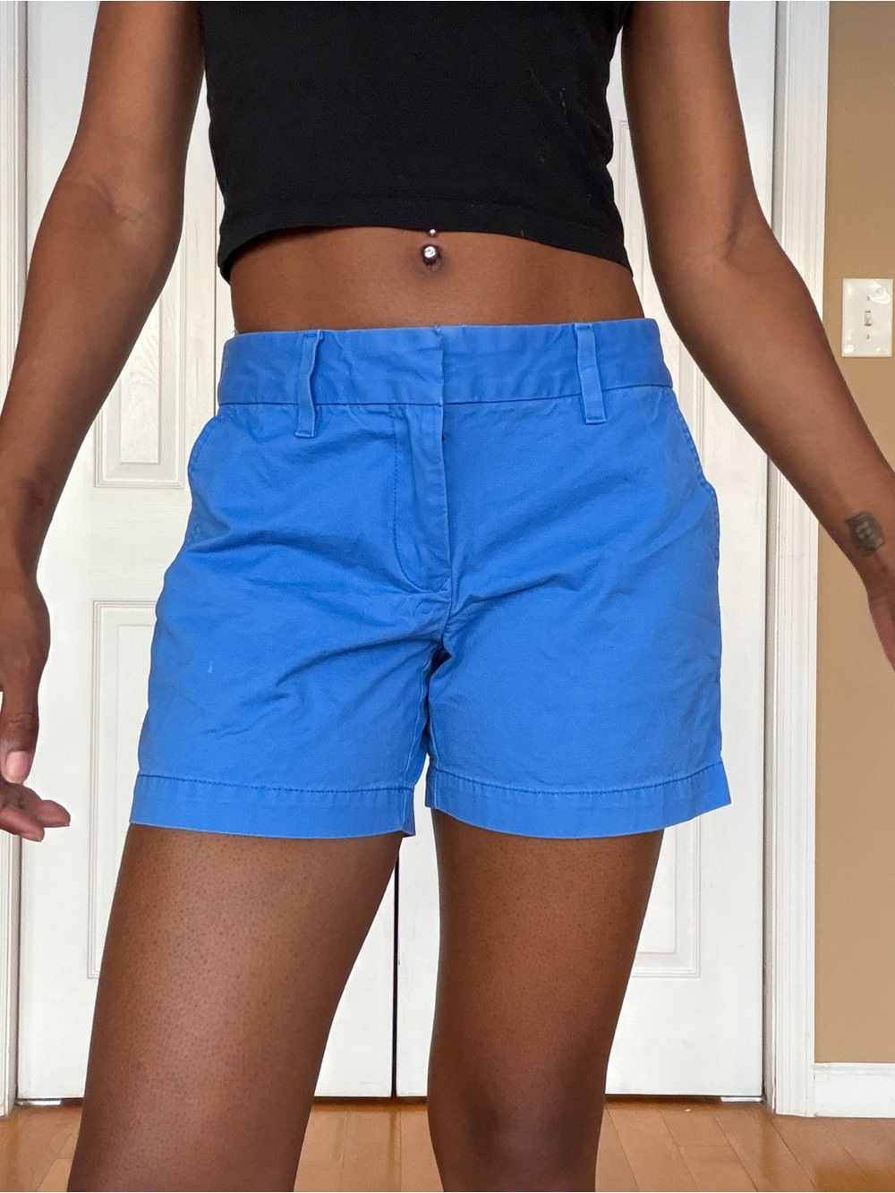 Tommy Hilfiger Royal Blue Women's Chino Shorts
